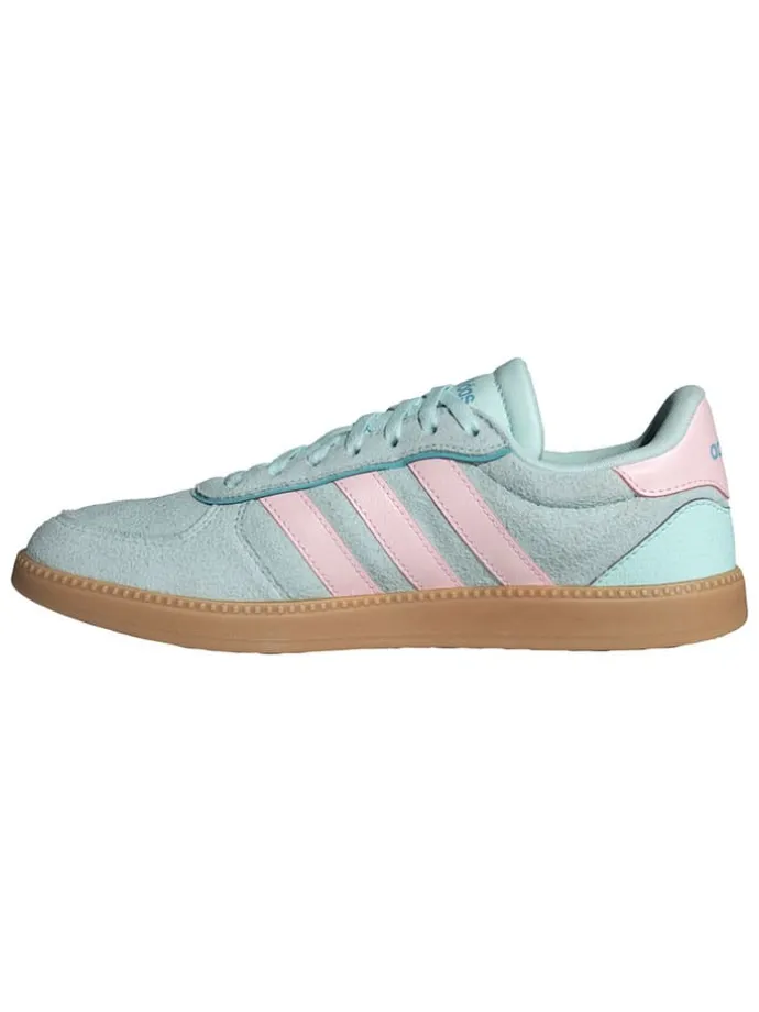 Leder-Sneakers "Breaknet" in Türkis/ Rosa