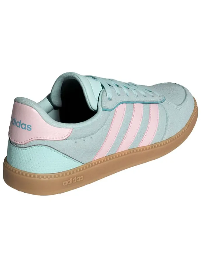 Leder-Sneakers "Breaknet" in Türkis/ Rosa