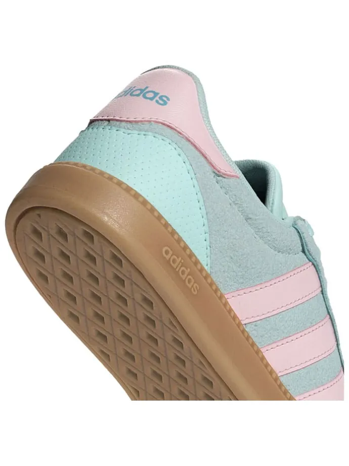 Leder-Sneakers "Breaknet" in Türkis/ Rosa