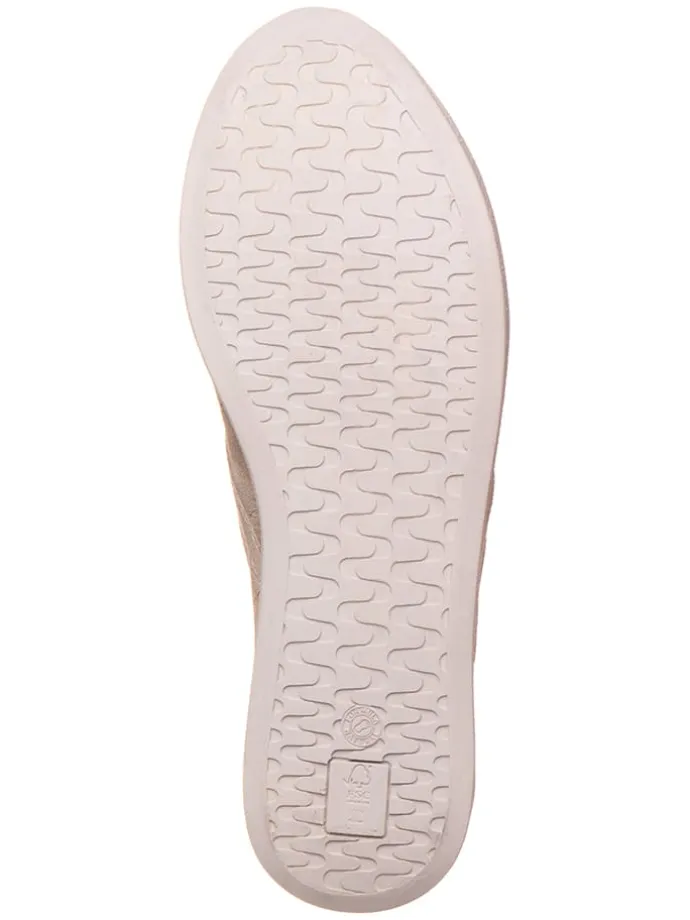 Leder-Sneakers "Cotton" in Beige