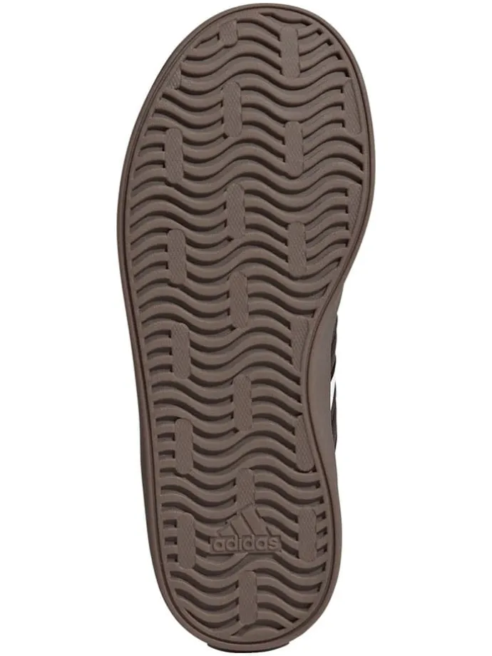 Leder-Sneakers "Court 3.0" in Weiß/ Schwarz