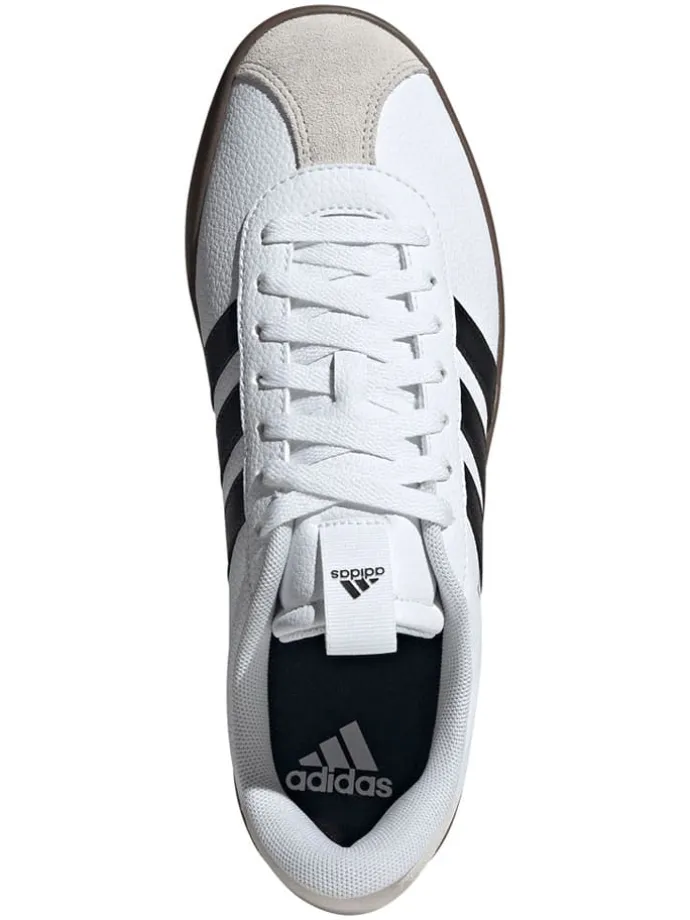 Leder-Sneakers "Court 3.0" in Weiß/ Schwarz/ Beige