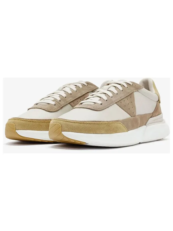 Leder-Sneakers "Craft Pace" in Hellbraun/ Beige