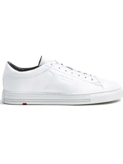 Leder-Sneakers "Enrico" in Weiß
