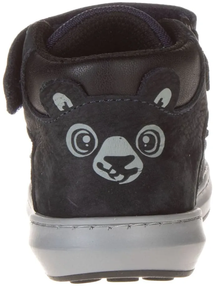 Leder-Sneakers "Float" in Schwarz