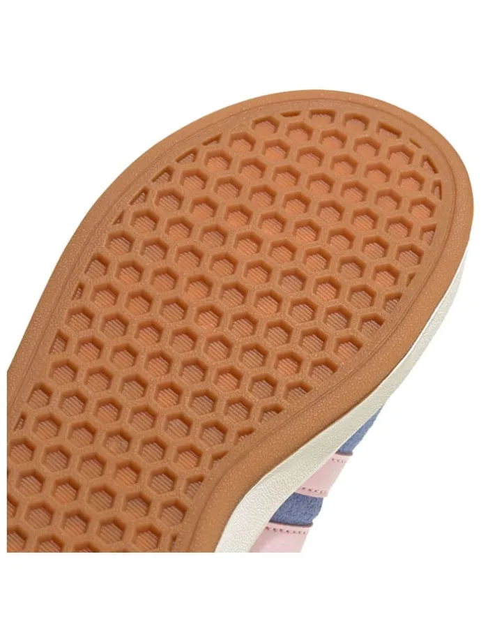 Leder-Sneakers "Grand Court 00s" in Hellblau/ Rosa