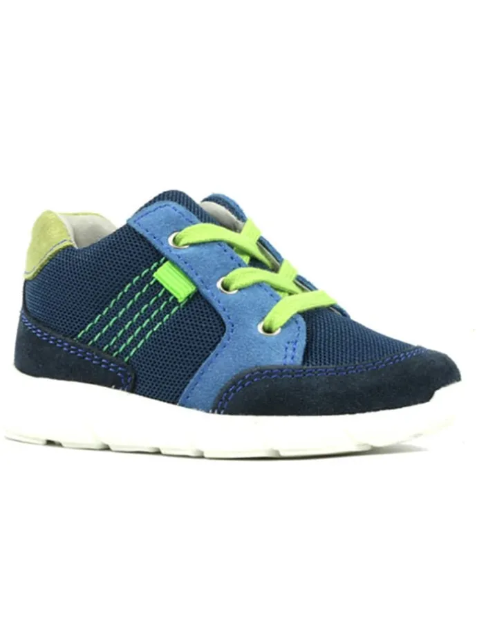 Leder-Sneakers "Hero" in Dunkelblau