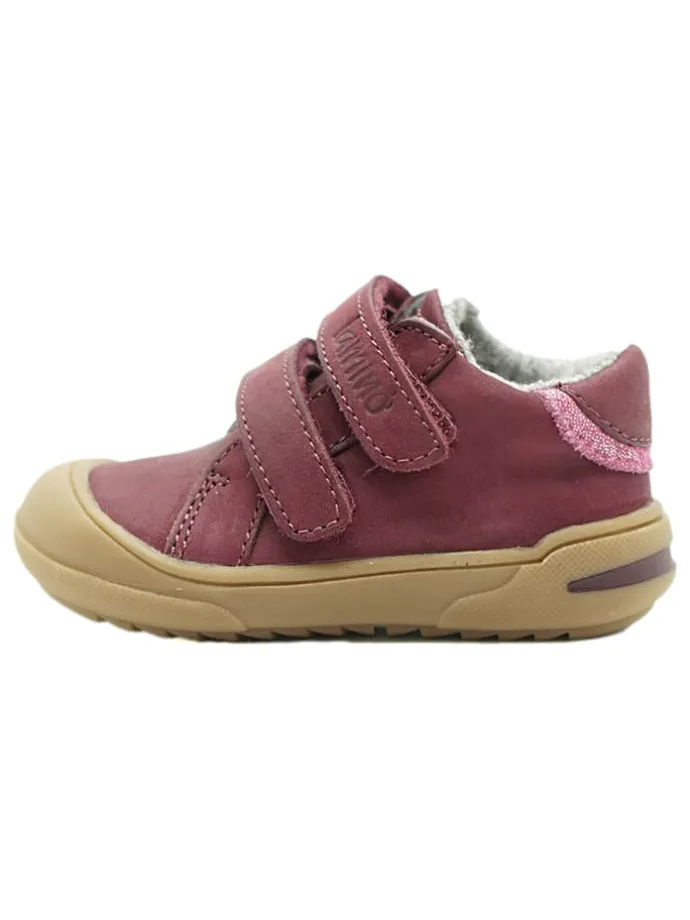 Leder-Sneakers in Rot