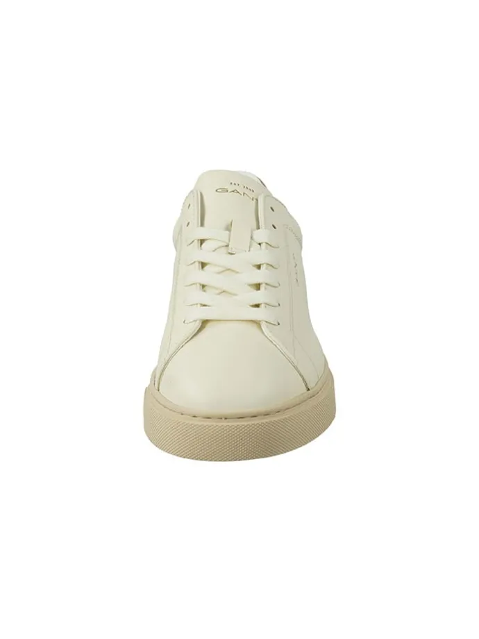 Leder-Sneakers "Julice" in Creme/ Rosegold