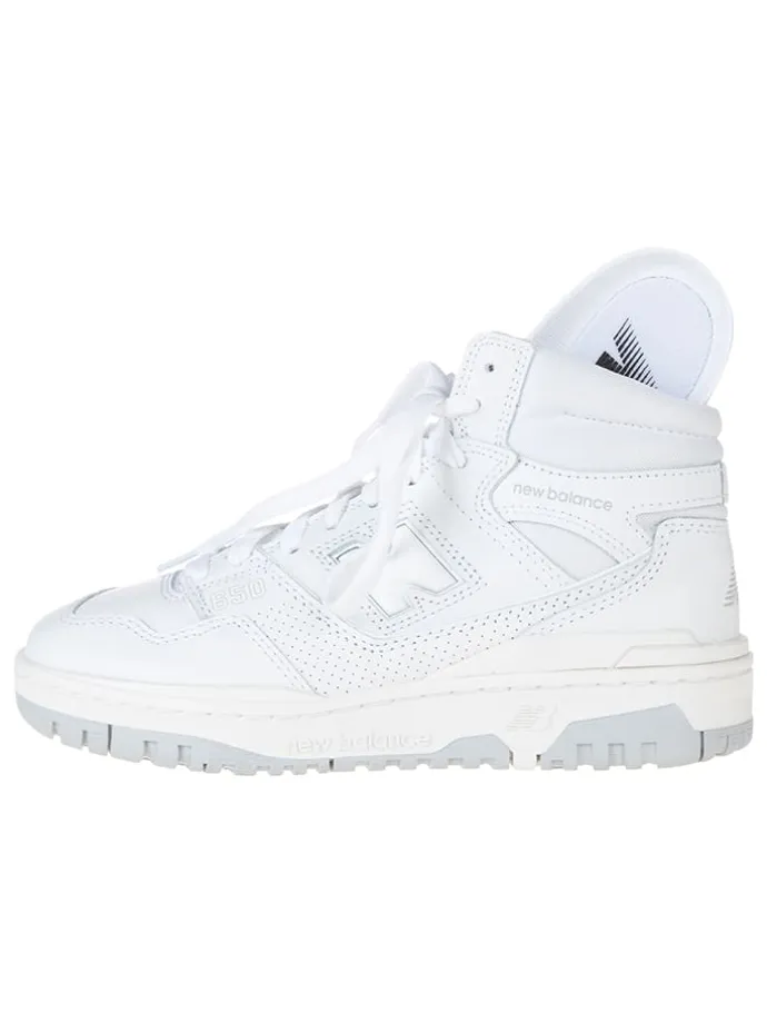 Leder-Sneakers "650R" in Weiß