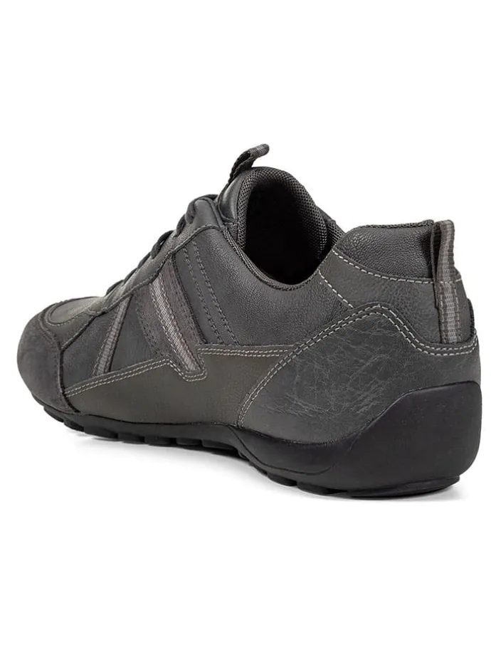 Leder-Sneakers "Ravex" in Grau