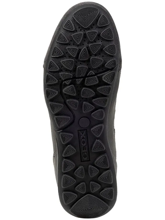 Leder-Sneakers "Ravex" in Grau