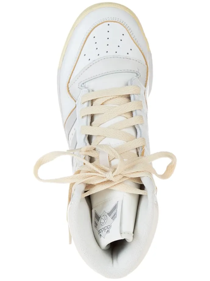 Leder-Sneakers "Rivalry Hi" in Weiß
