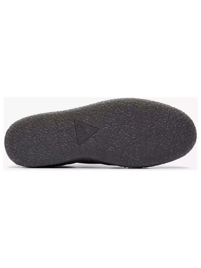 Leder-Sneakers "Street hill Lace" in Schwarz