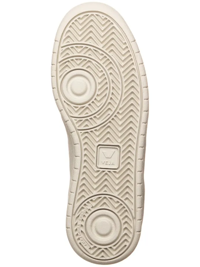 Leder-Sneakers "V 12" in Weiß/ Beige