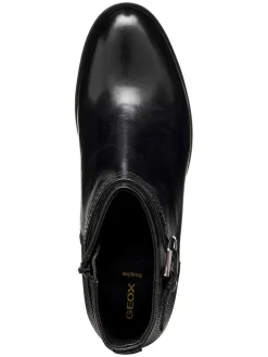 Leder-Stiefeletten