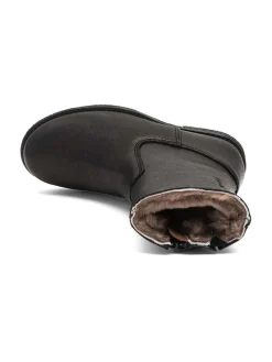 Leder-Stiefeletten