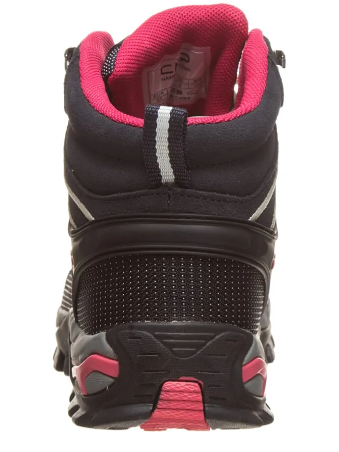 Leder-Trekkingboots "Rigel" in Schwarz