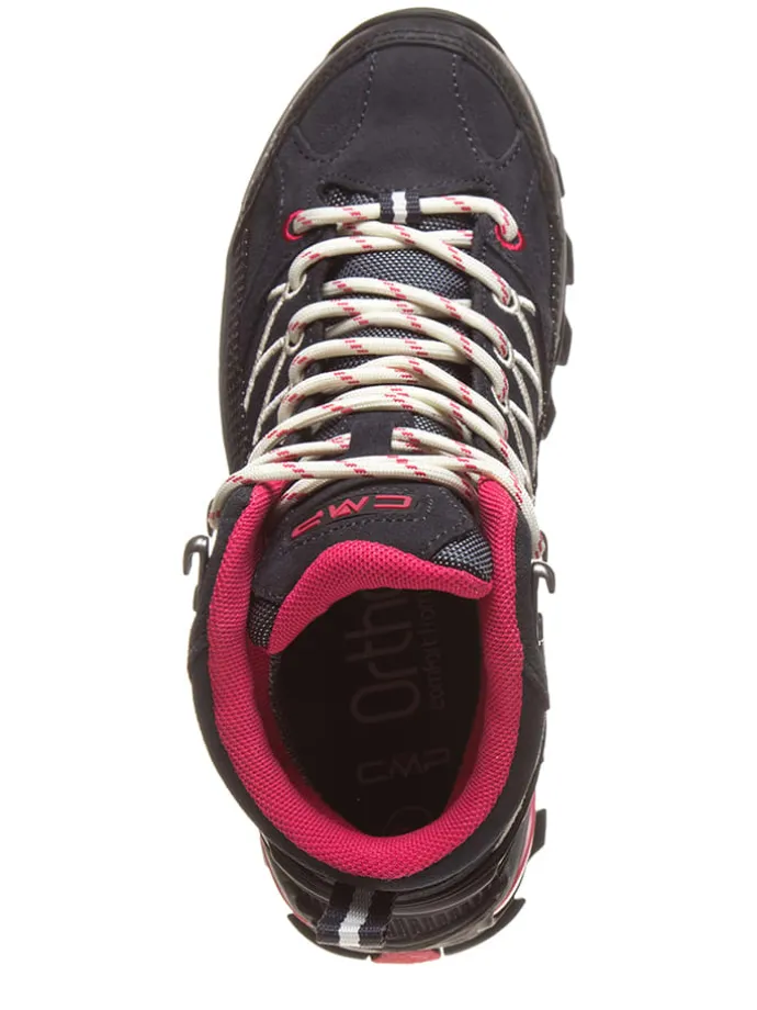 Leder-Trekkingboots "Rigel" in Schwarz