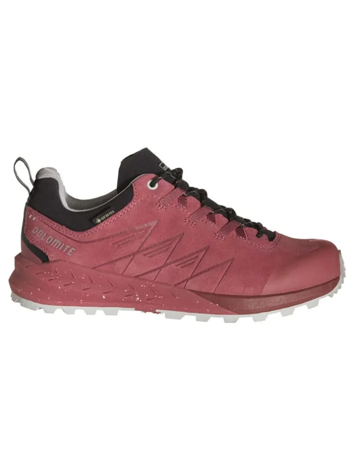 Leder-Trekkingschuhe "Croda Nera GTX" in Rot
