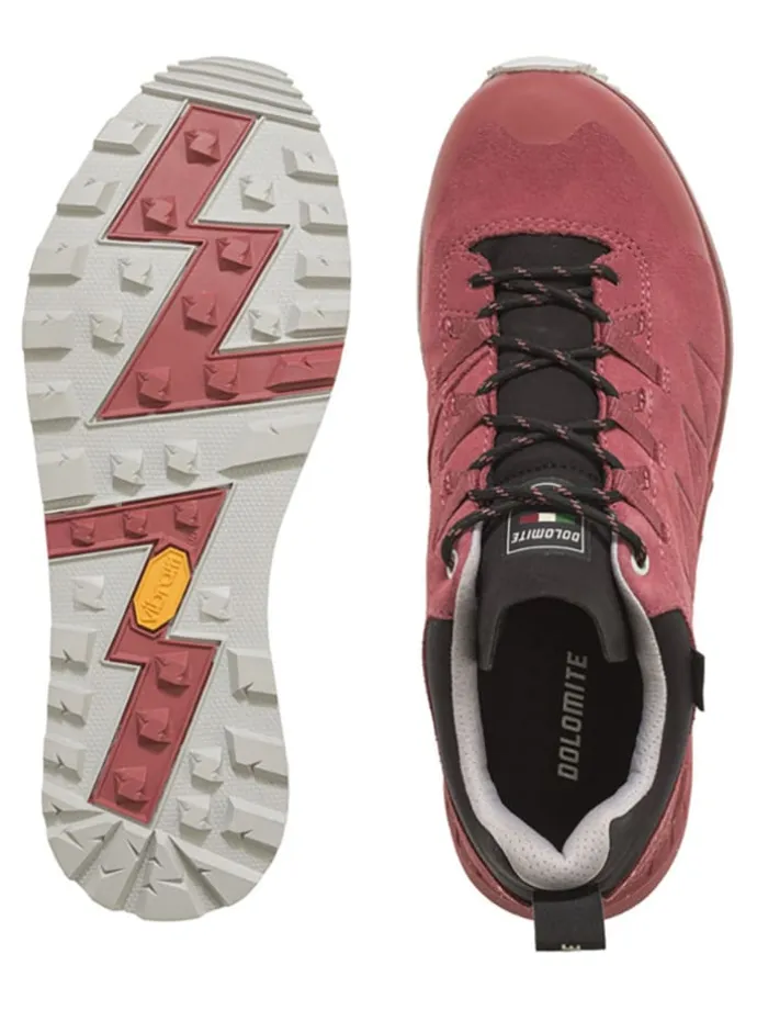 Leder-Trekkingschuhe "Croda Nera GTX" in Rot