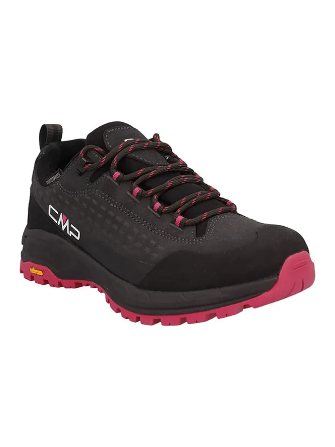 Leder-Trekkingschuhe "Vertyx" in Schwarz