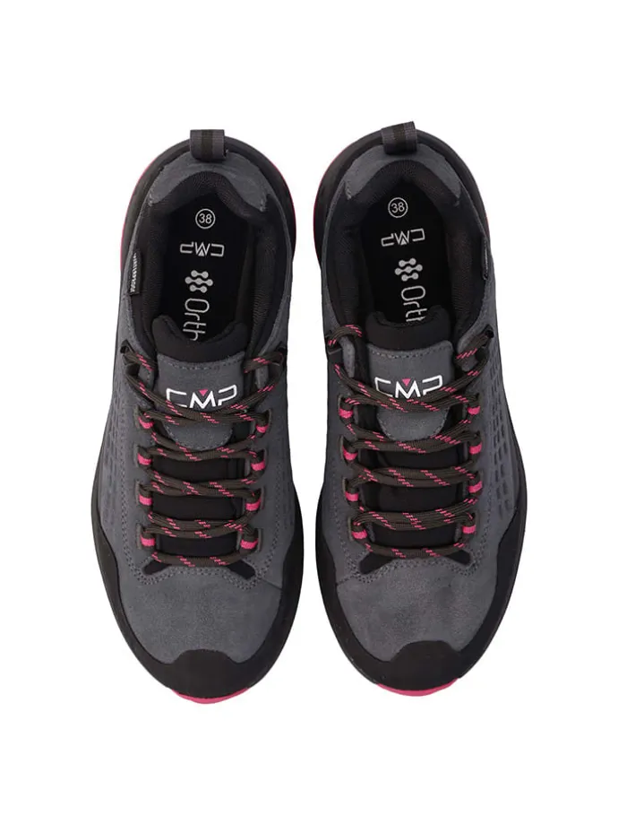 Leder-Trekkingschuhe "Vertyx" in Schwarz