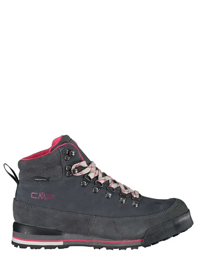 Leder-Wanderboots "Heka" in Grau