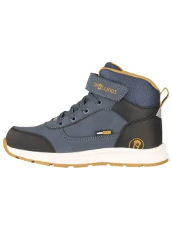 Leder-Wanderboots "Stavanger Mid Cut XT" in Dunkelblau