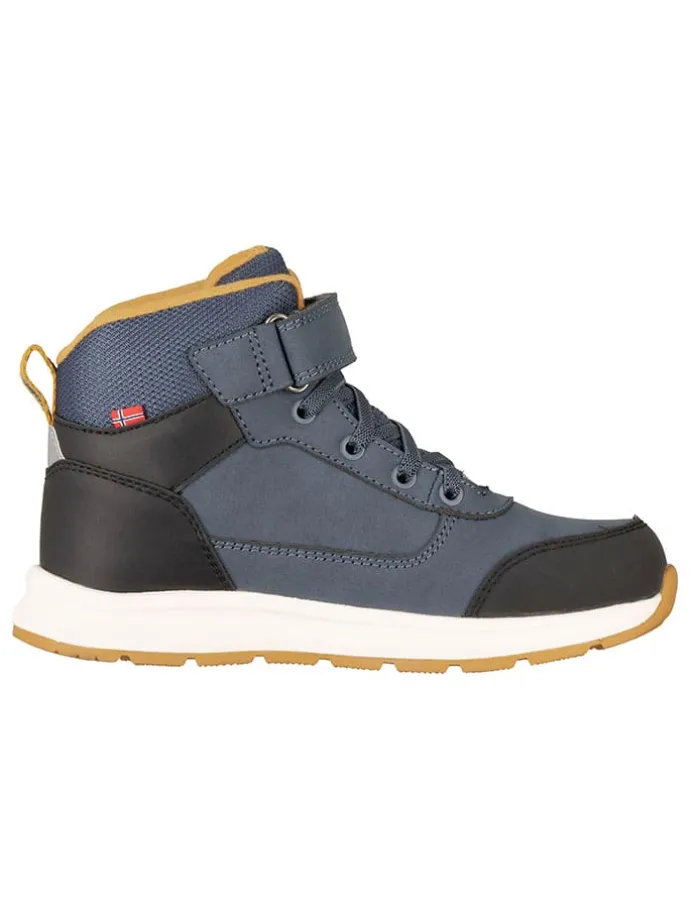 Leder-Wanderboots "Stavanger Mid Cut XT" in Dunkelblau