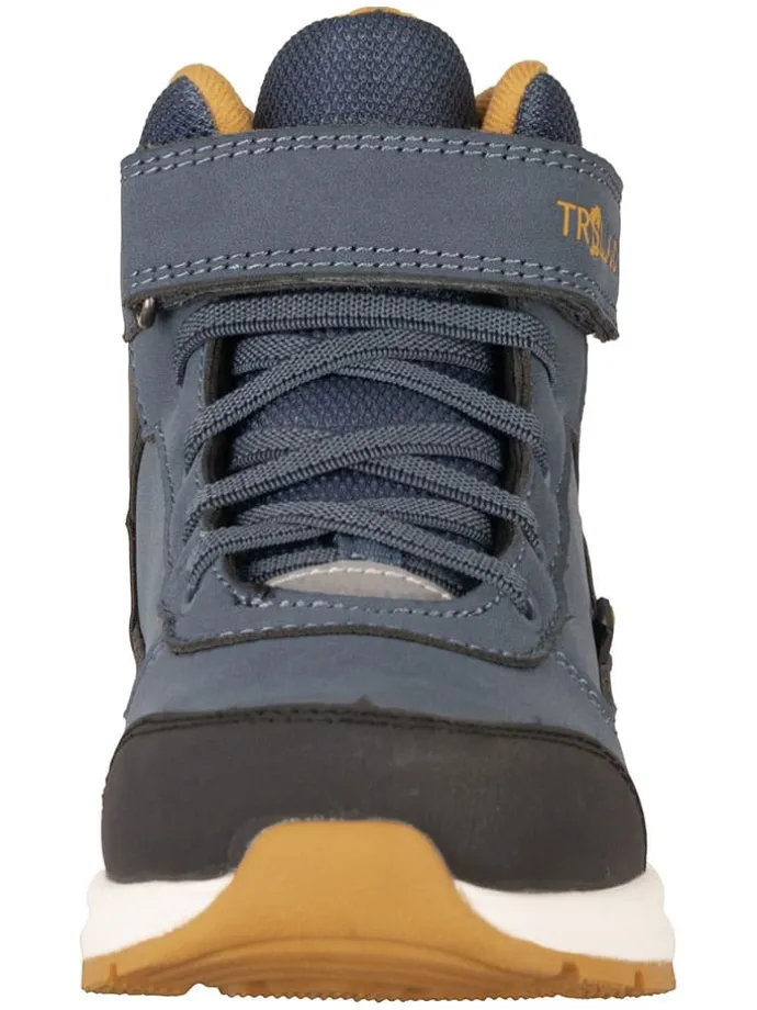 Leder-Wanderboots "Stavanger Mid Cut XT" in Dunkelblau