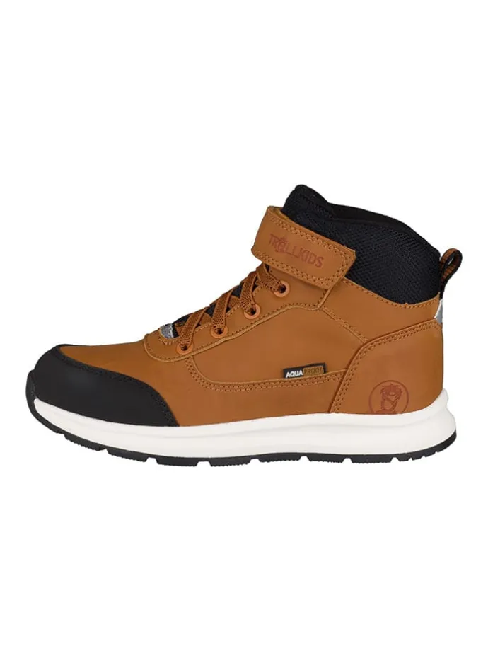 Leder-Wanderboots "Stavanger Mid Cut XT" in Hellbraun