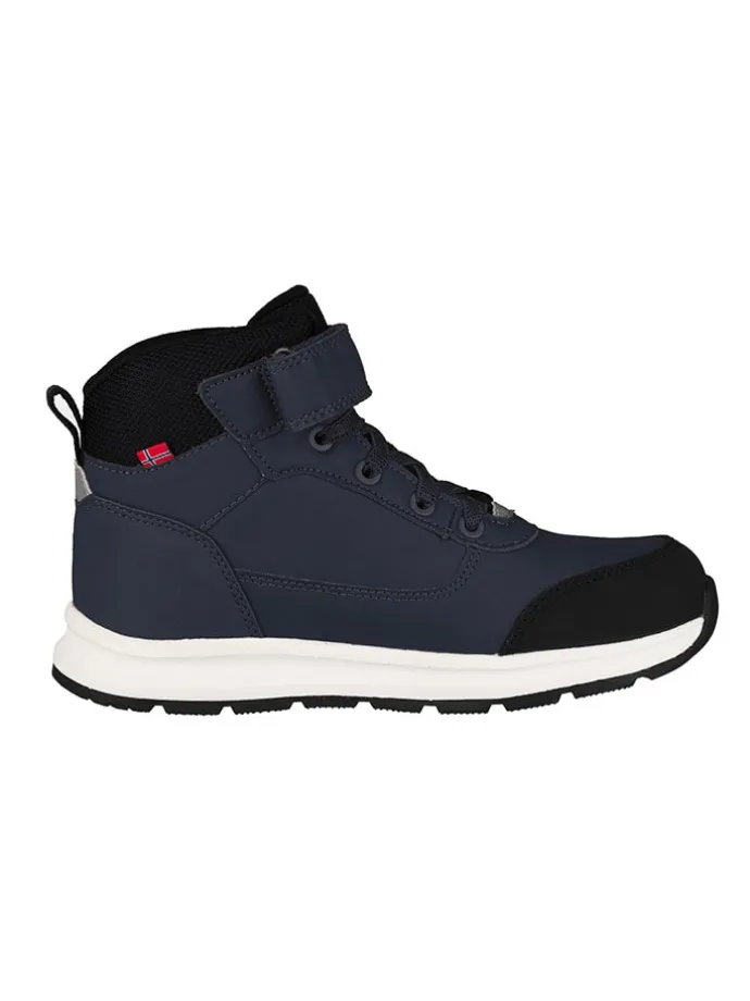 Leder-Wanderboots "Stavanger Mid Cut XT" in Dunkelblau