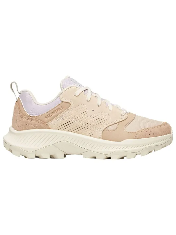 Leder-Wanderschuhe "Tempo Sol" in Hellbraun