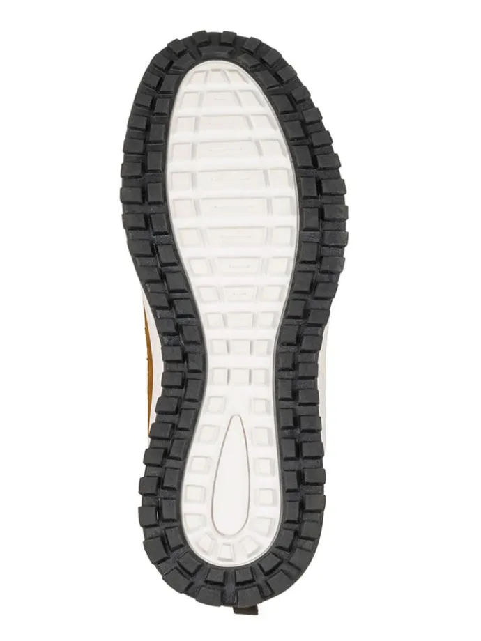 Leder-Winterboots "Eldfjall" in Hellbraun