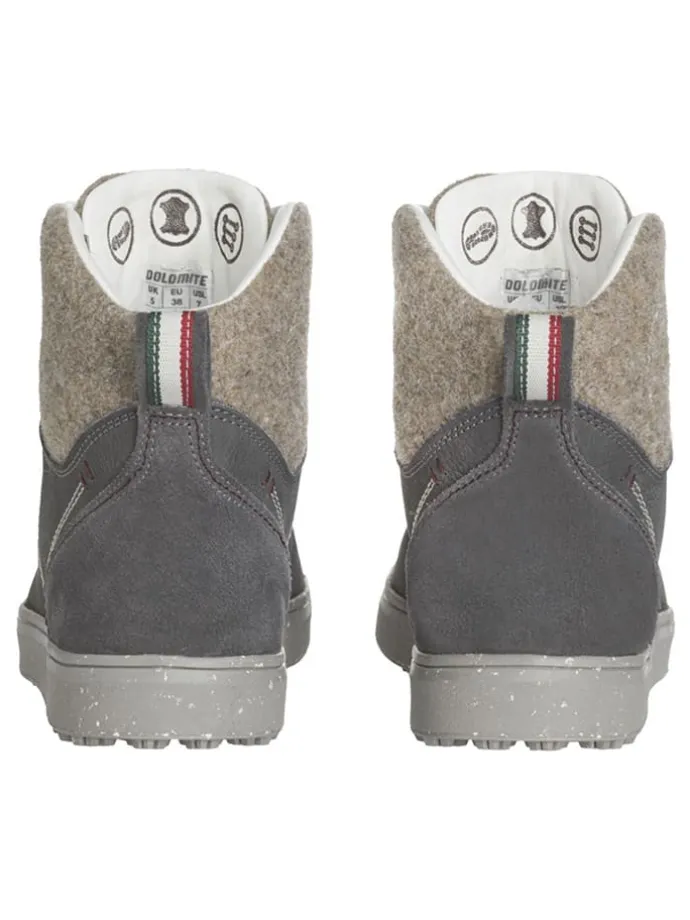 Leder-Winterboots "Sorapis Winter" in Grau