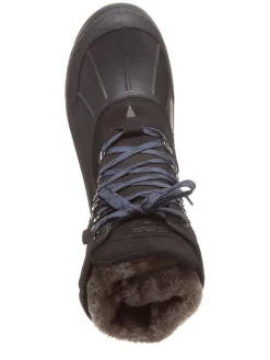 Leder-Winterstiefel