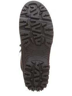 Leder-Winterstiefel