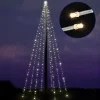 LED-Fahnenmast-Lichterkette - EEK G (A bis G) - (L)1000 cm
