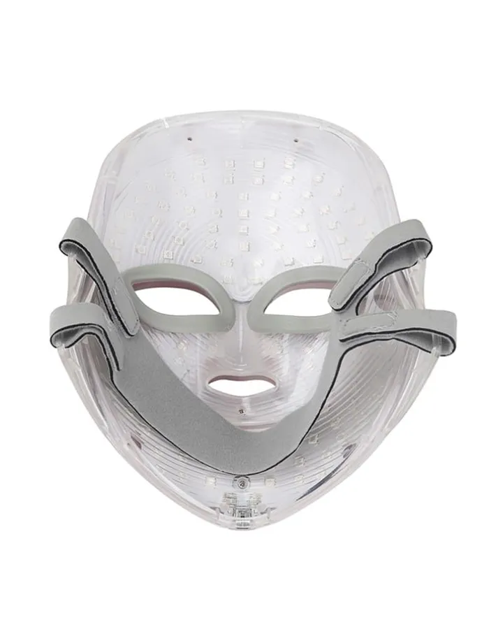 LED-Gesichtsmaske in Gold
