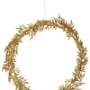 LED-Kranz "Elegant" in Gold - Ø 44 cm