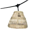LED-Lichtergirlande "Tessa" in Natur - (L)600 cm