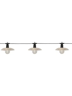 LED-Lichterkette "Glassy Light" in Weiß - (B)15,5 x (H)14 cm