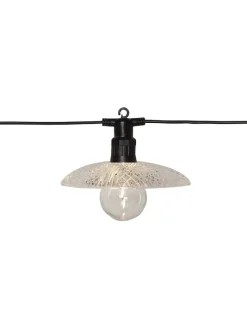 LED-Lichterkette "Glassy Light" in Weiß - (B)15,5 x (H)14 cm