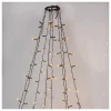 LED-Lichterkette in Schwarz - (L)200 cm