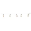 LED-Lichterkette "Izy" in Silber - (L)135 cm