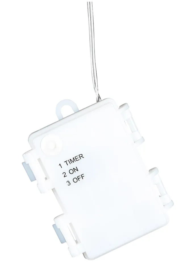 LED-Lichtervorhang in Warmweiß