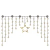 LED-Lichtervorhang "Star" in Warmweiß - (L)135 x (B)95 cm