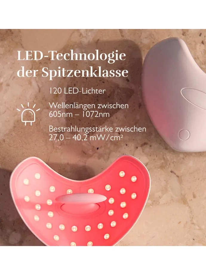LED-Lippenmaske ''LumiLips'' in Weiß