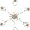 LED-Silhouette "Flower Snowflake" in Weiß - Ø 60 cm